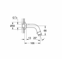 GROHE UNIVERSAL LAVABO MURAL